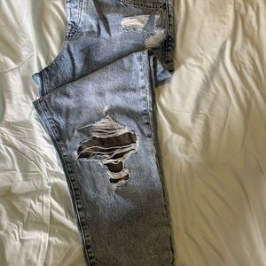 Top Man Denim Boyfriend Jeans